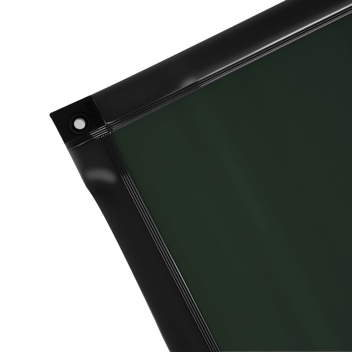 Welding Screen with Frame, 3-Panel 6 x 8 FT Welding Curtain Screen, Flame-Resistant Vinyl Safety Protection Screens with 12 Wheels & 6-Level UV Protection for Workshop/Industrial Use, Dark Green