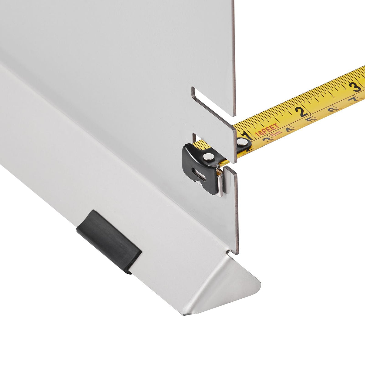 Wheel Alignment Tool, 2-Pack Alignment Tool Toe Plates, Stainless Steel Toe Angle Measurement Tool Plate, 4 Alignment Rods and Magnetic Slots, Includes Measuring Tapes & Conversion Chart