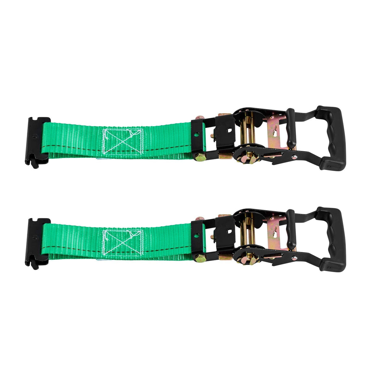Wheel Chock Tie-Down Kit, Chock-Style Trailer Tie Down Strap, Car Tie Down Kit with Buckle, Break Strength 4380 lbs & Working Load 1460 lbs Motorcycle Tie-Down System for ATVs, UTVs & Trailers