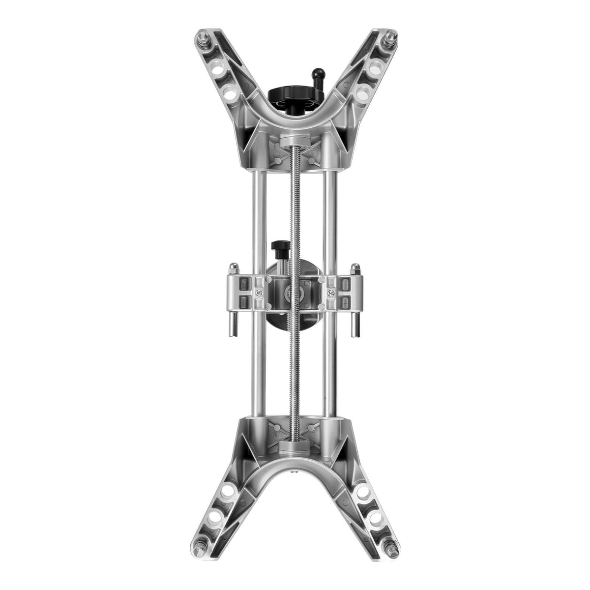 Wheel Clamp & Magnetic Adapter, 1 PCS Aluminum Alloy Wheel Alignment Tool for Precise Camber Gauge, Fits 11-25 Inch Rims, Universal Magnetic Gauge Tire Repair Tool for Car Truck SUV Motorcycle