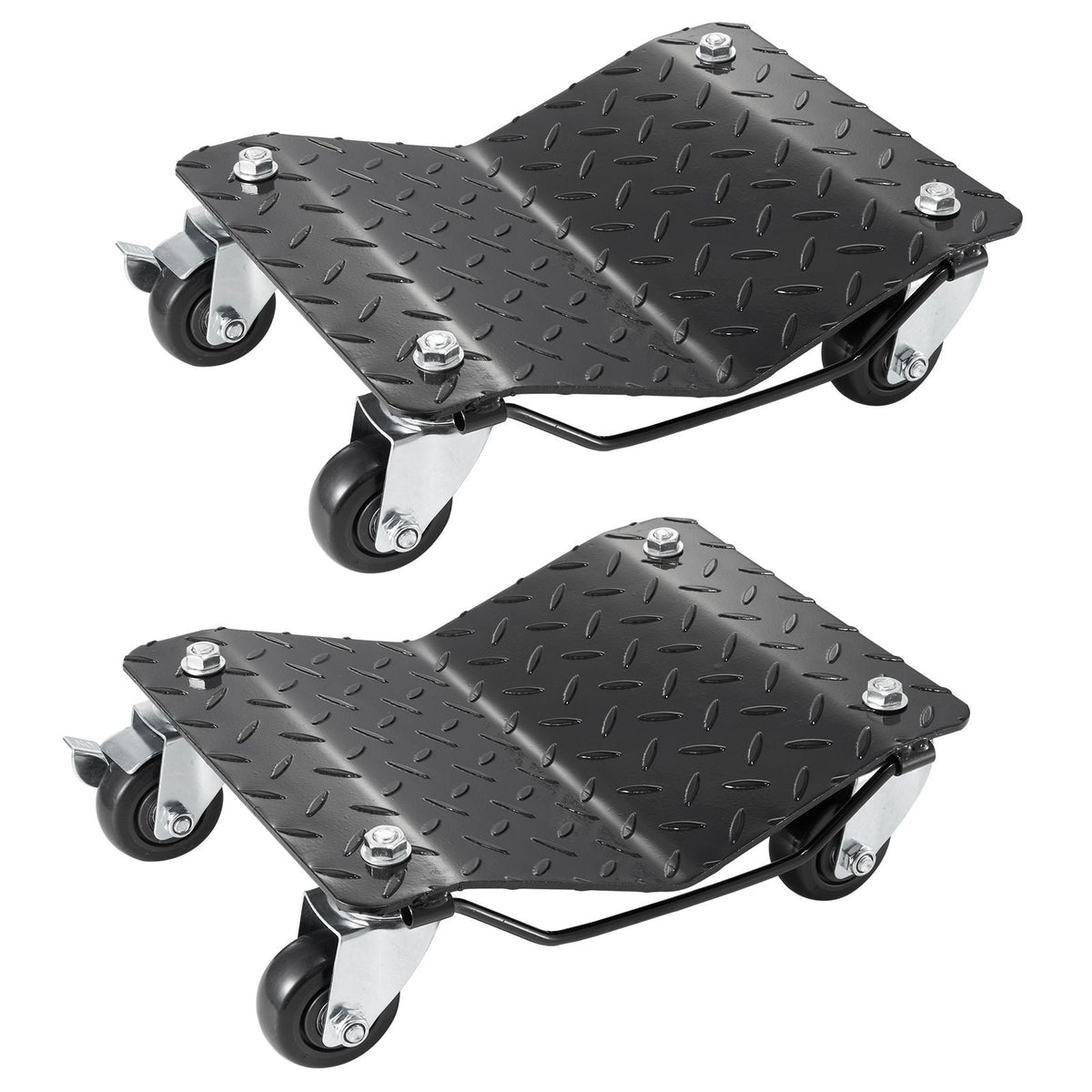 Wheel Dolly, 3000 lbs/1360 kg Car Dollies, Wheel Dolly Car Tire Stake Set of 2 Piece, Heavy-duty Car Tire Dolly Moving Cars, Trucks, Trailers, Motorcycles, and Boats