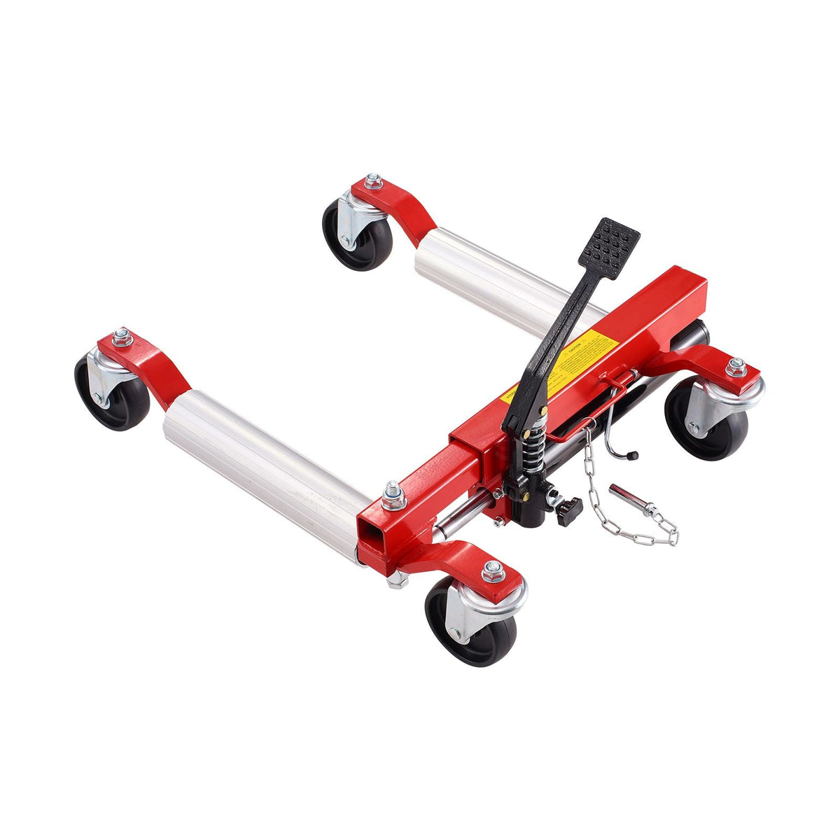 Wheel Dolly, Max Capacity 1500 Lbs Car Dolly, Car Jack Dolly Lifter with 360° Rotatable Wheels, Heavy Duty Vehicle Positioning Hydraulic Tire Jack, for Vehicle Car Auto Repair Moving