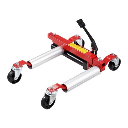 Wheel Dolly, Max Capacity 1500 Lbs Car Dolly, Car Jack Dolly Lifter with 360° Rotatable Wheels, Heavy Duty Vehicle Positioning Hydraulic Tire Jack, for Vehicle Car Auto Repair Moving