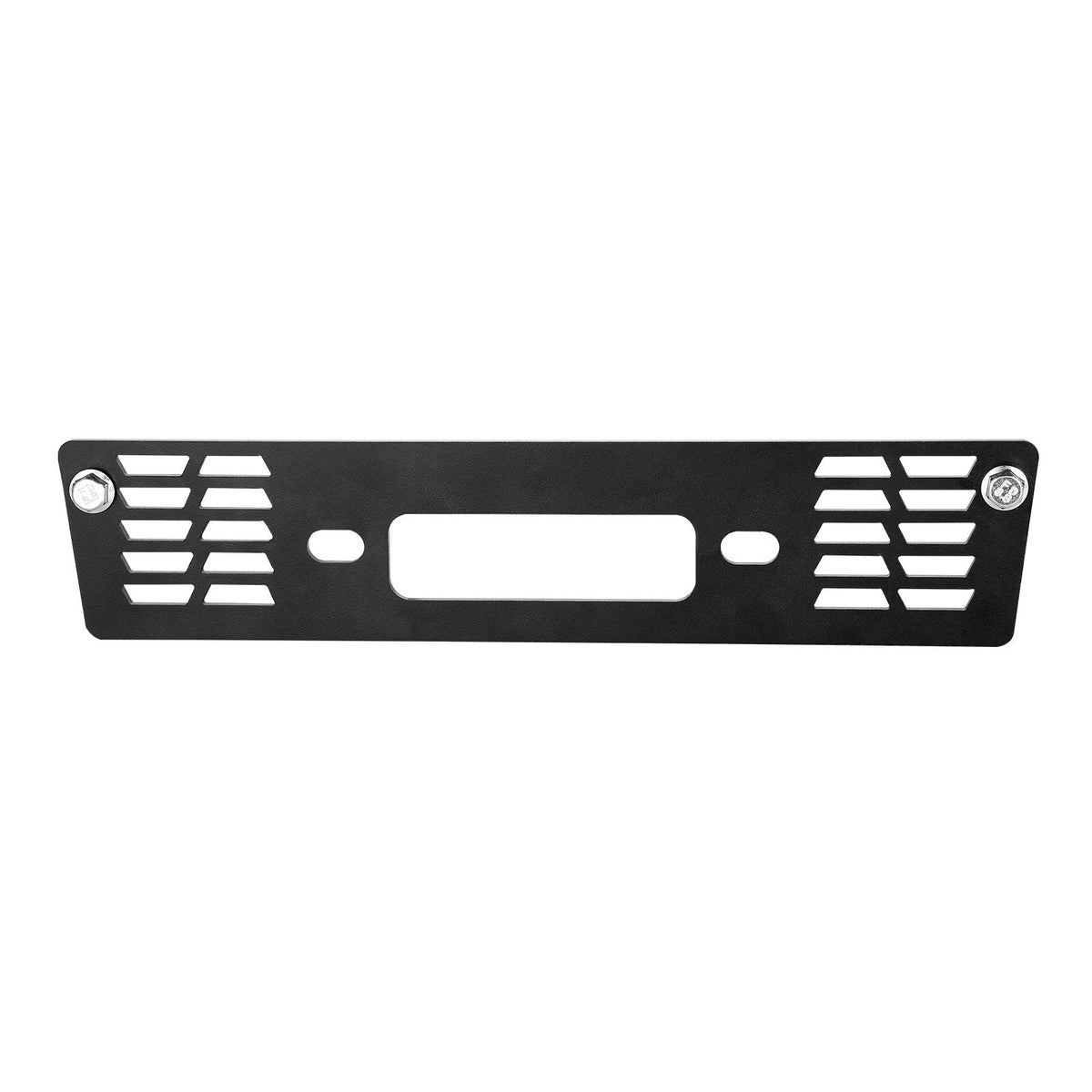 Winch Mount, Winch Capacity of 907-1633 kg, Trailer Hitch Winch Mount for Select Polaris Ranger Models (2010-2021), 3 Mounting Hole Design, Powder Coated Steel, Fit for Muddy Road Rescue