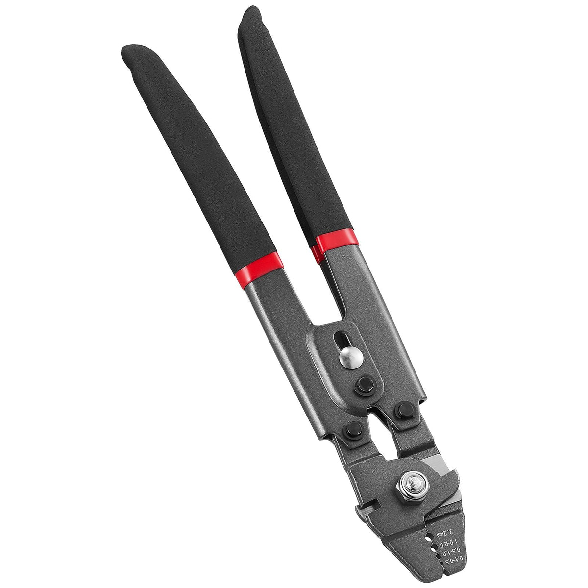 Wire Rope Crimping Tool and Cutter Up To 2.2mm Wire Cable Crimps, 1/64" - 3/32" Crimping Loop Sleeve Kit and 160pcs Aluminum Buckles, Fishing Crimping Tool Wire Rope Thimbles Kit