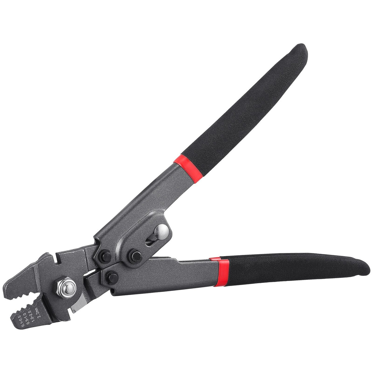 Wire Rope Crimping Tool and Cutter Up To 2.2mm Wire Cable Crimps, 1/64" - 3/32" Crimping Loop Sleeve Kit and 160pcs Aluminum Buckles, Fishing Crimping Tool Wire Rope Thimbles Kit