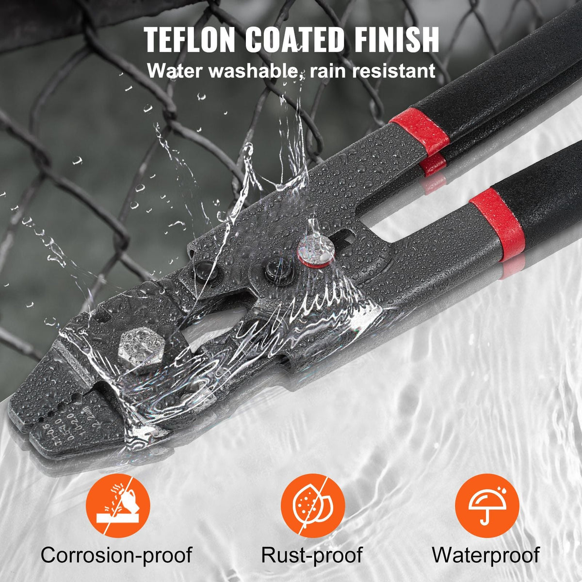 Wire Rope Crimping Tool and Cutter Up To 2.2mm Wire Cable Crimps, 1/64" - 3/32" Crimping Loop Sleeve Kit and 160pcs Aluminum Buckles, Fishing Crimping Tool Wire Rope Thimbles Kit