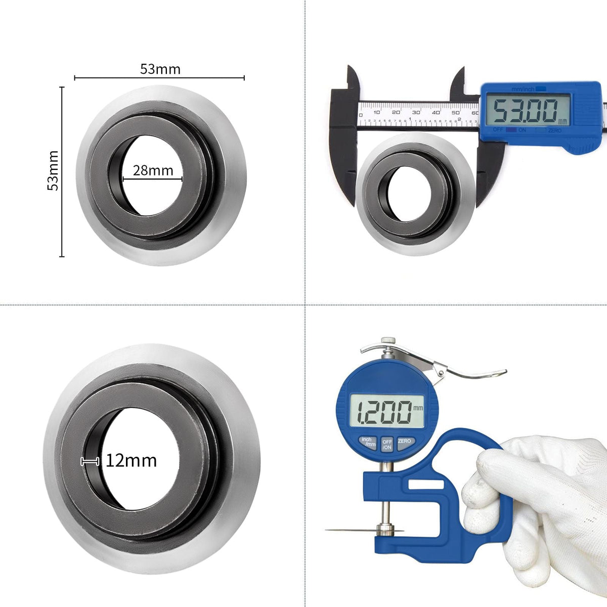 Wire Stripper Blades 4 Pack of Replacement Blades, High-temperature Quenching and High-quality Alloy Pipe Cutter Blades, for Stripping Scrap Copper Wires, Model HXSMS-26 Wire Stripping Machines