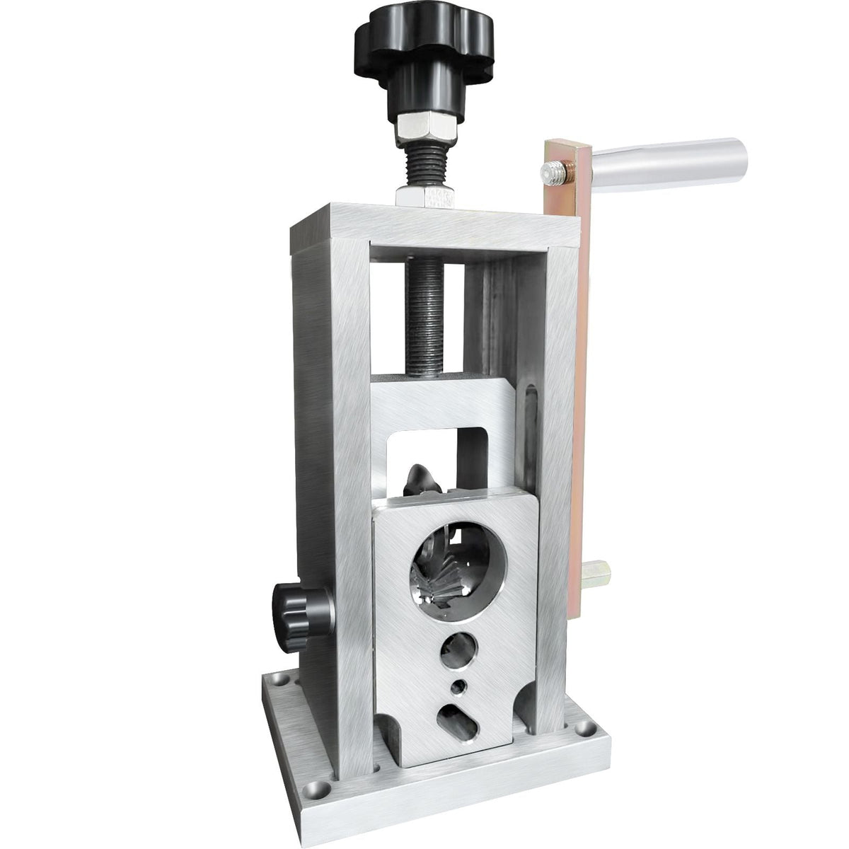Wire Stripping Machine, 0.06-1.57 inches Drill Powered, Manual Copper Stripper w Heat Treated Steel Ultra Long Lasting Blade, Compact & Portable for Scrap Cable Peeling Recycling