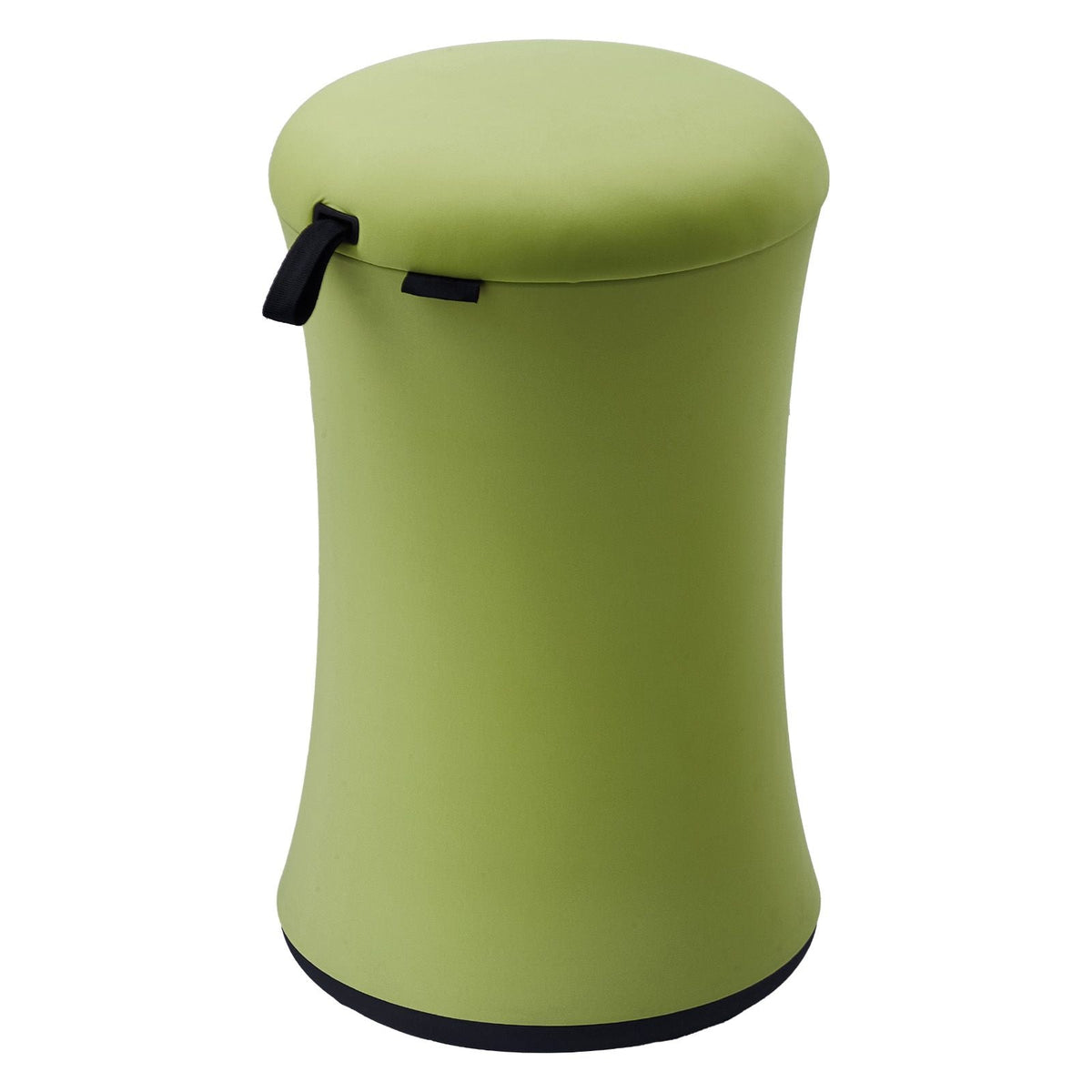 Wobble Chair, Height-Adjustable (19.3-25") Wobble Chair with Fabric Cover, Flexible Seating Wobble Stool Made of Iron & Sponge, Ideal for School, Office & Home, 20° Tilt Angle, Age 12-18, Green