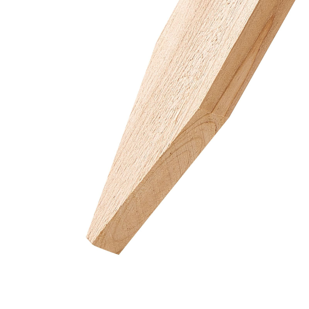 Wooden Garden Stakes, 25 Pcs 48x0.5x0.69 in Survey Grading Stakes, Garden Ground Stake with Sharp Point, Fir Wood Plant Support Stake, Sign Posts for Silt Fence Backyard Boundaries Baselines