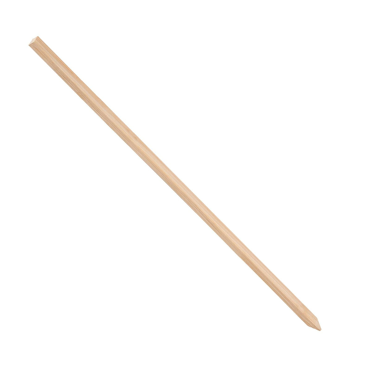 Wooden Garden Stakes, 25 Pcs 48x0.75x0.75 in Survey Grading Stakes, Garden Ground Stake with Sharp Point, Fir Wood Plant Support Stake, Sign Posts for Silt Fence Backyard Boundaries Baselines