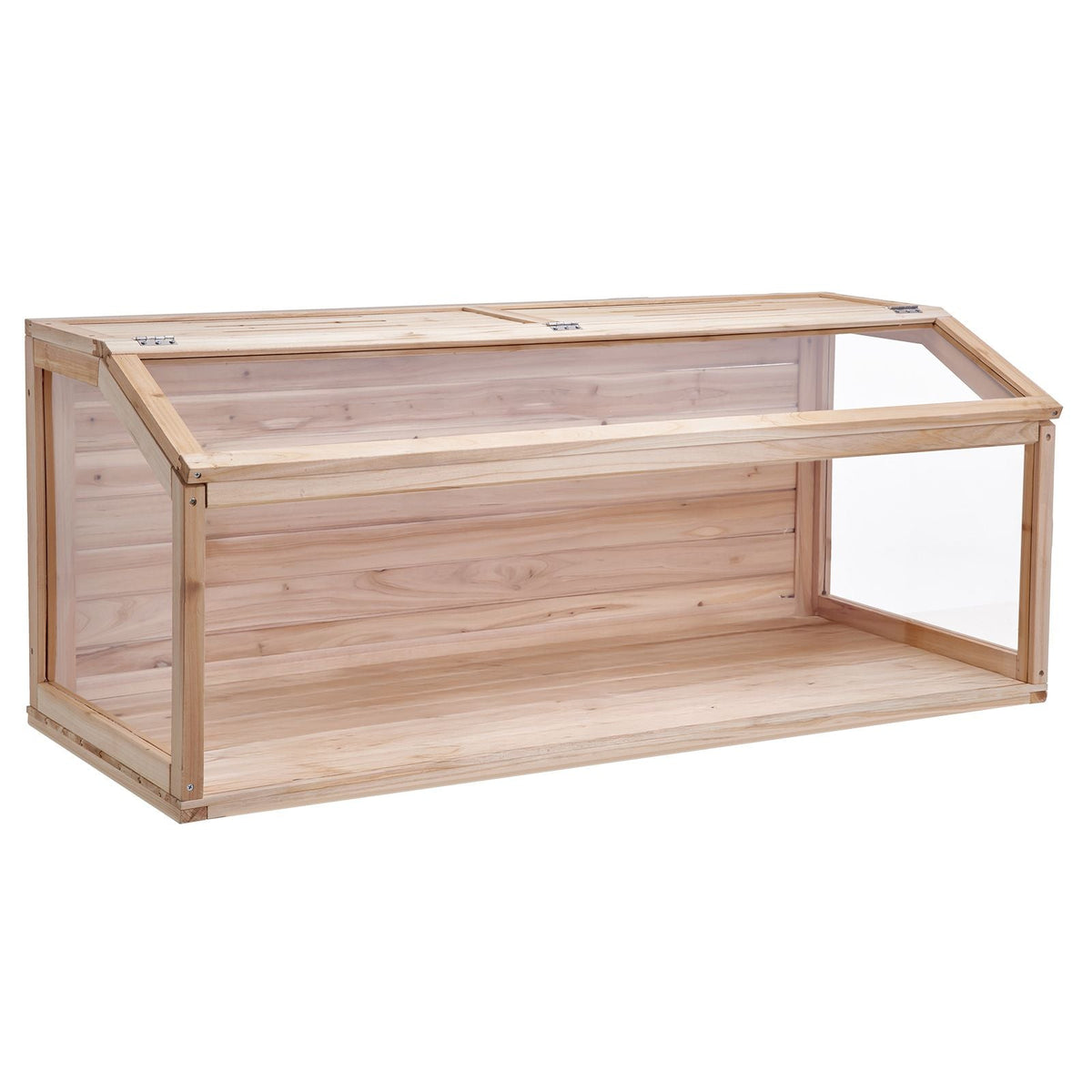 Wooden Hamster Cage, 270° Viewing Hamster Habitat, 48 x 20 x 20in, Dwarf Hamster Cages with Openable Top, Ventilated Small Animal Cage, Pet Mouse Cage for Gerbils, Rats, Guinea Pigs, Mice