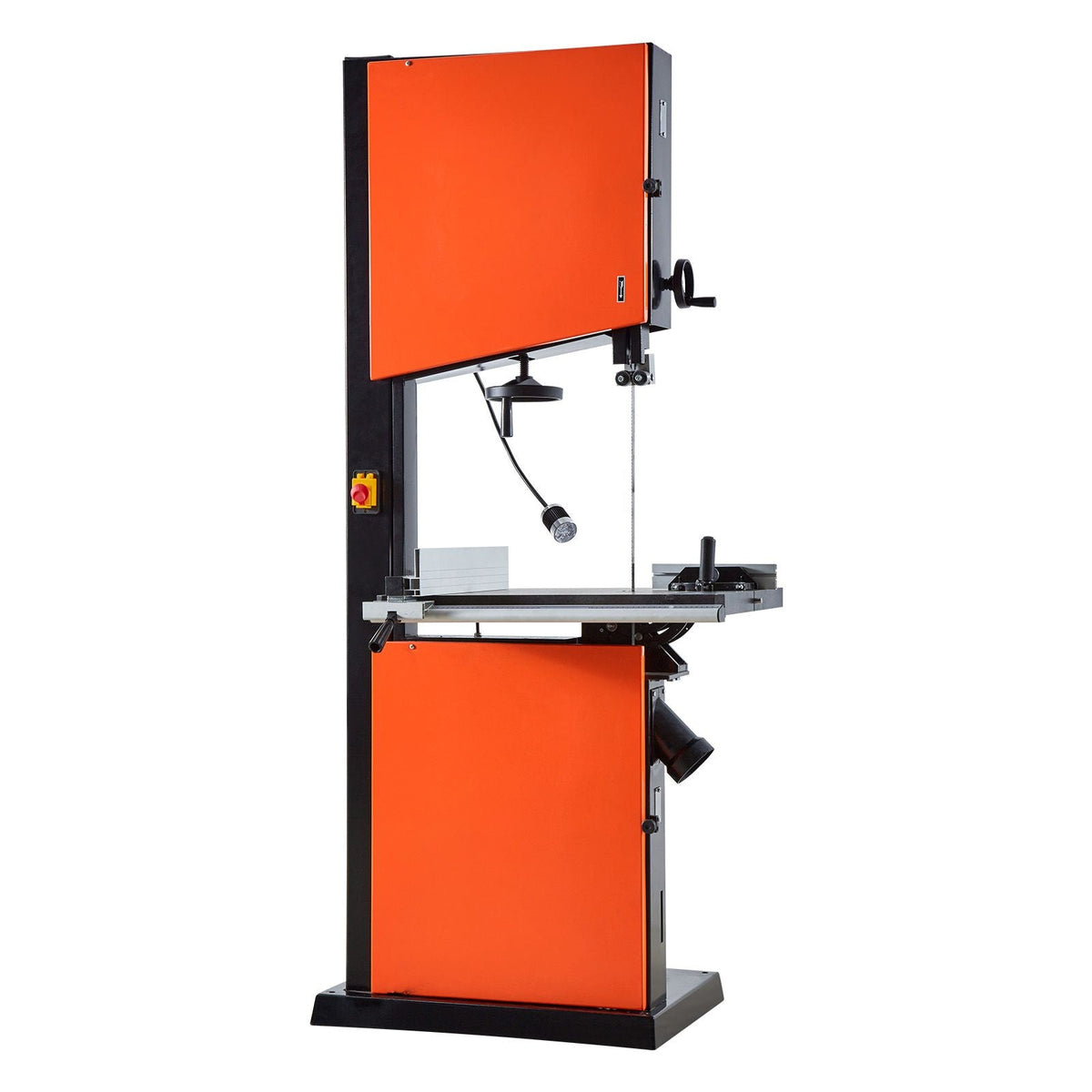 Woodworking Bandsaw, 18-Inch, Band Saw with 2240W 3HP Motor, 16-Inch Maximum Cutting Height, 27.2 x 20 in Cast Iron Table, with 360° Work Light, Miter Gauge, Fence, Band Saw for Woodworking