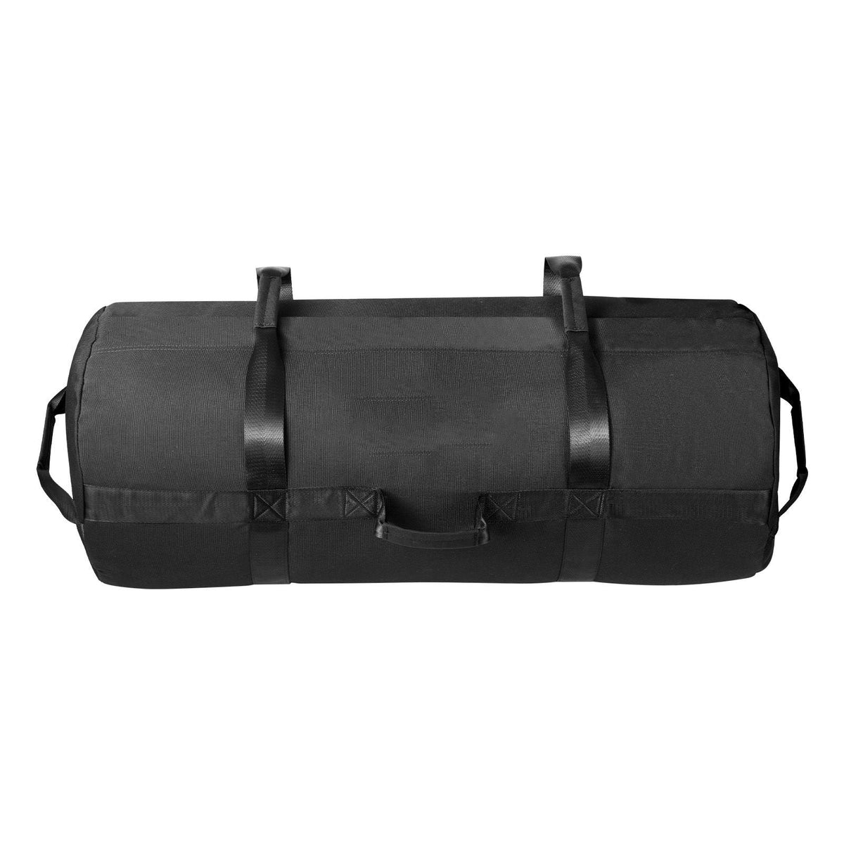 Workout Sandbag, Heavy Duty Workout Power Bags with Handles, 125-200 lbs Adjustable Slam Bag for Fitness Strength Weight Training Cross-Training, Home Gym Exercise, Black (Unfilled)