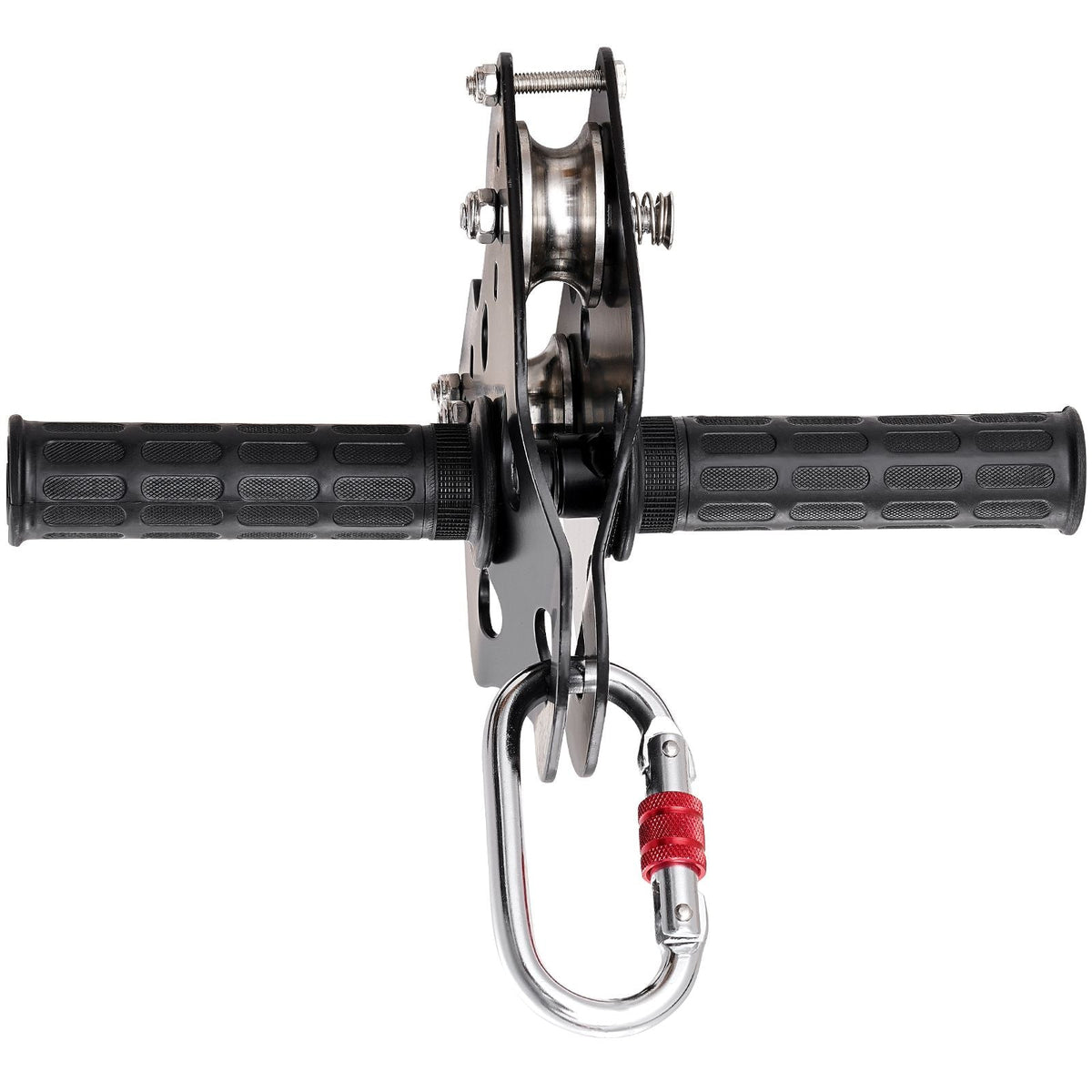 Zipline Kit for Kids and Adult, 120 ft Zip Line Kits Up to 500 lb, Backyard Outdoor Quick Setup Zipline, Playground Entertainment with Stainless Steel Zipline, Spring Brake, Safety Harness, Seat